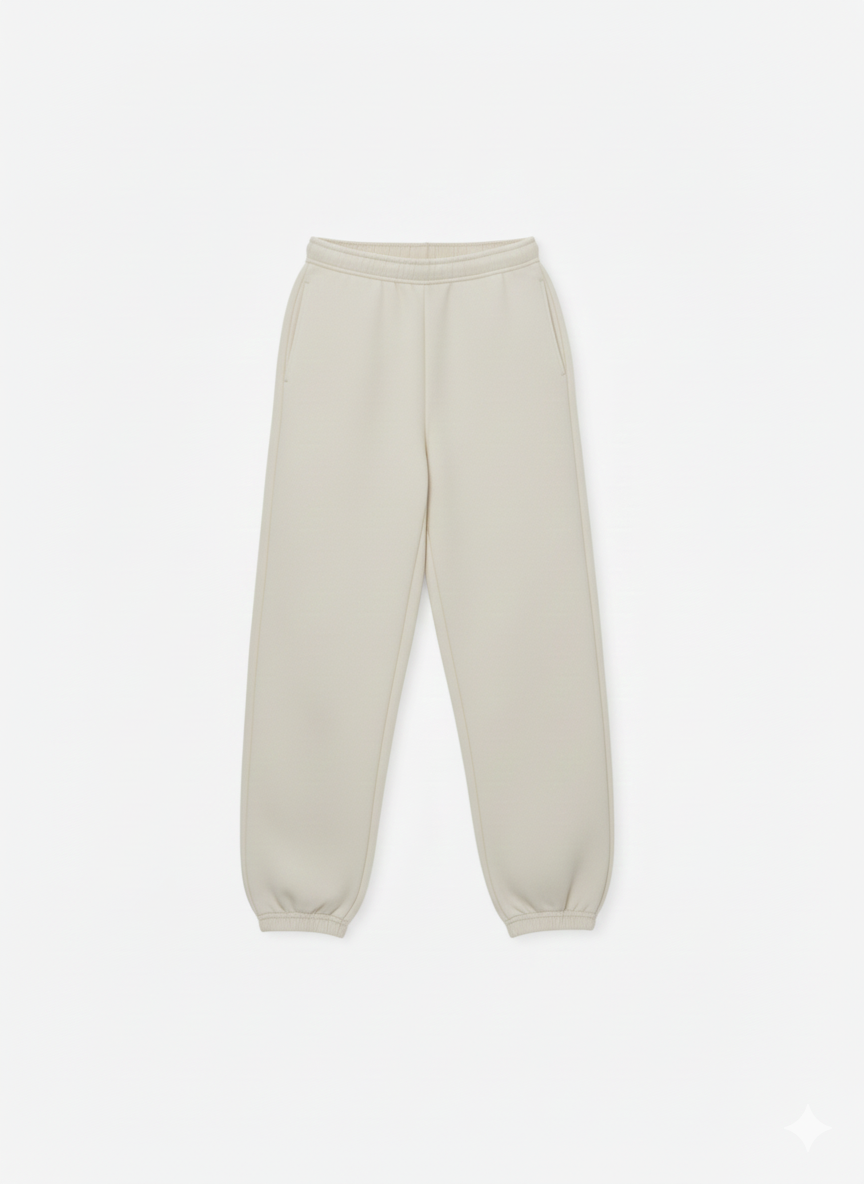 ESSENCE Sweatpants Chrome White