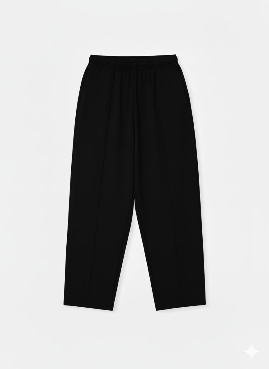 ESSENCE Nylon Trackpant Black